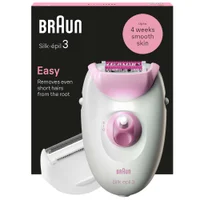 Braun Silk-épil Epilators Series 3 Corded Epilator 3-031 Pink