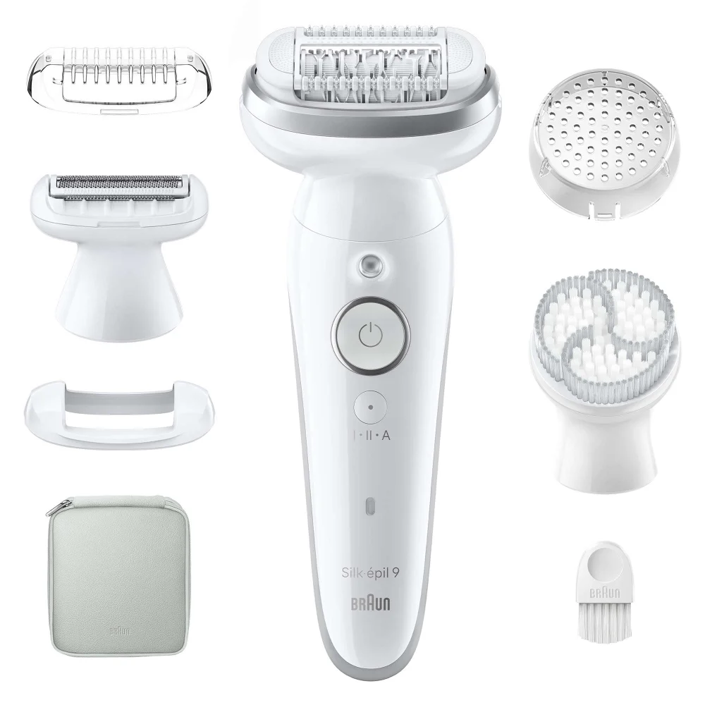 Braun Silk-épil Epilators Series 9 Epilator 9-061 White/Silver Image 1