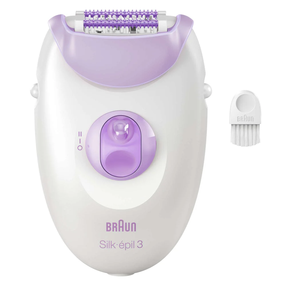 Braun Silk-épil Epilators Series 3 Corded Epilator 3-000 Purple Image 1