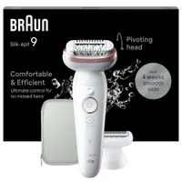 Braun Silk-épil Epilators Series 9 Epilator 9-030 White/Flamingo