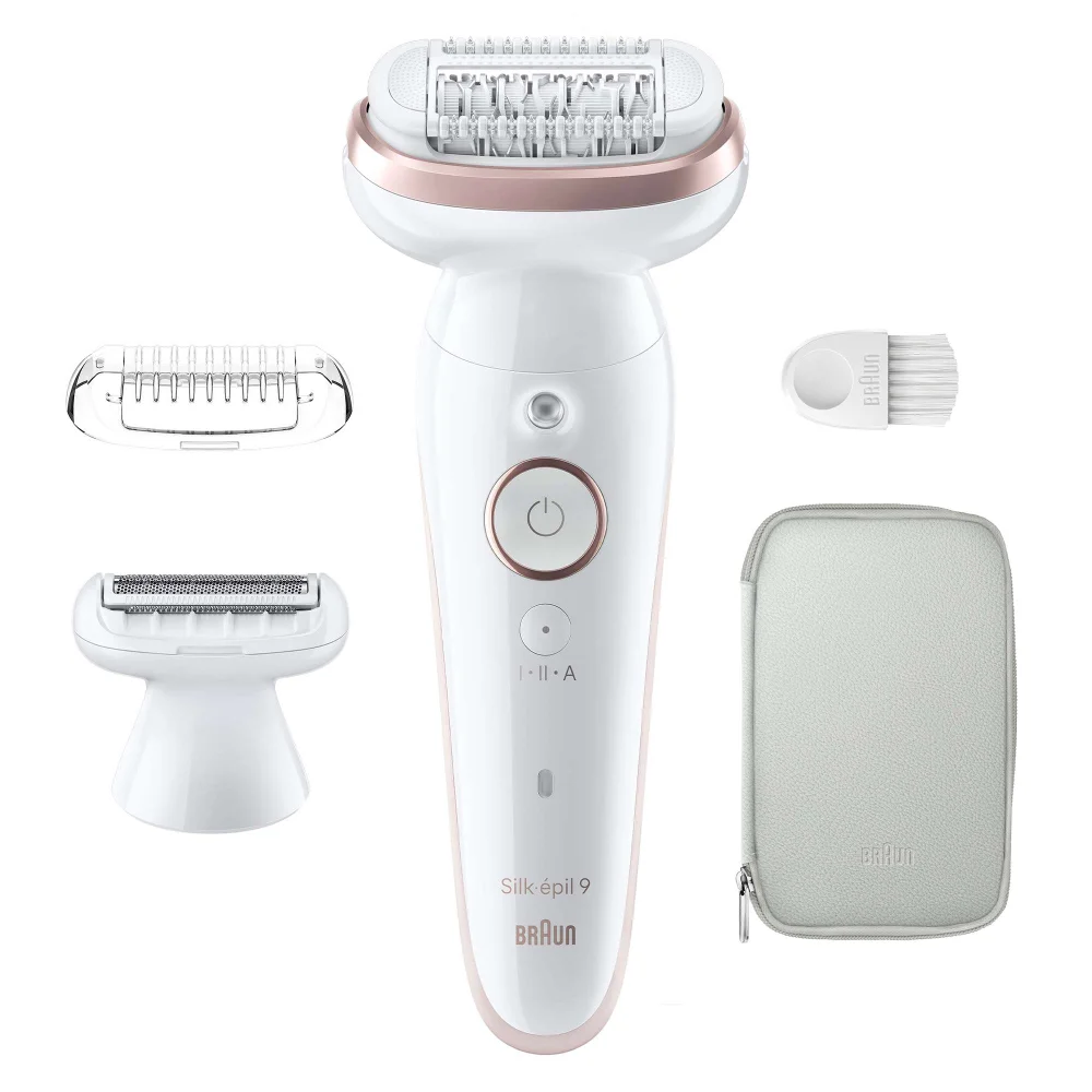 Braun Silk-épil Epilators Series 9 Epilator 9-030 White/Flamingo Image 1
