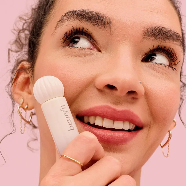 benefit Plushtint Moisturising Matte Lip Tint 02 Cream Puff - Almond Pink 6ml