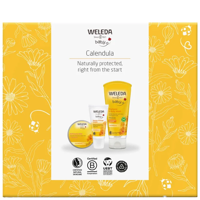 Weleda Mother & Child Calendula Baby Skincare Gift Set