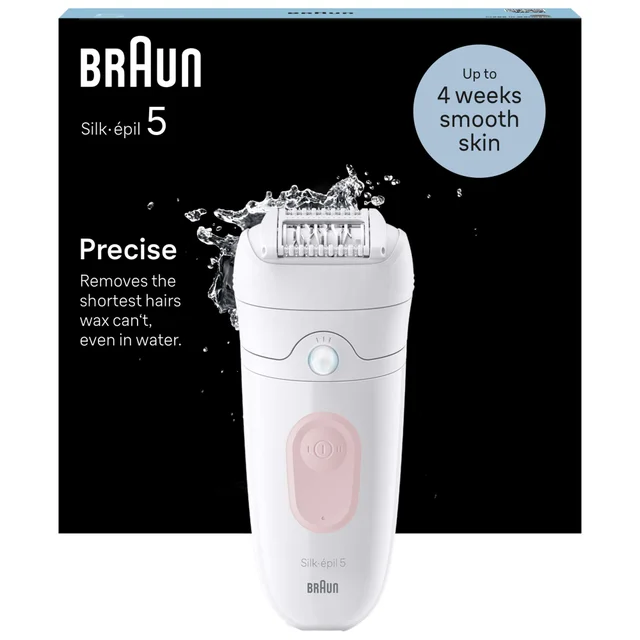 Braun Silk-épil Epilators Series 5 Epilator 5-000 White/Flamingo