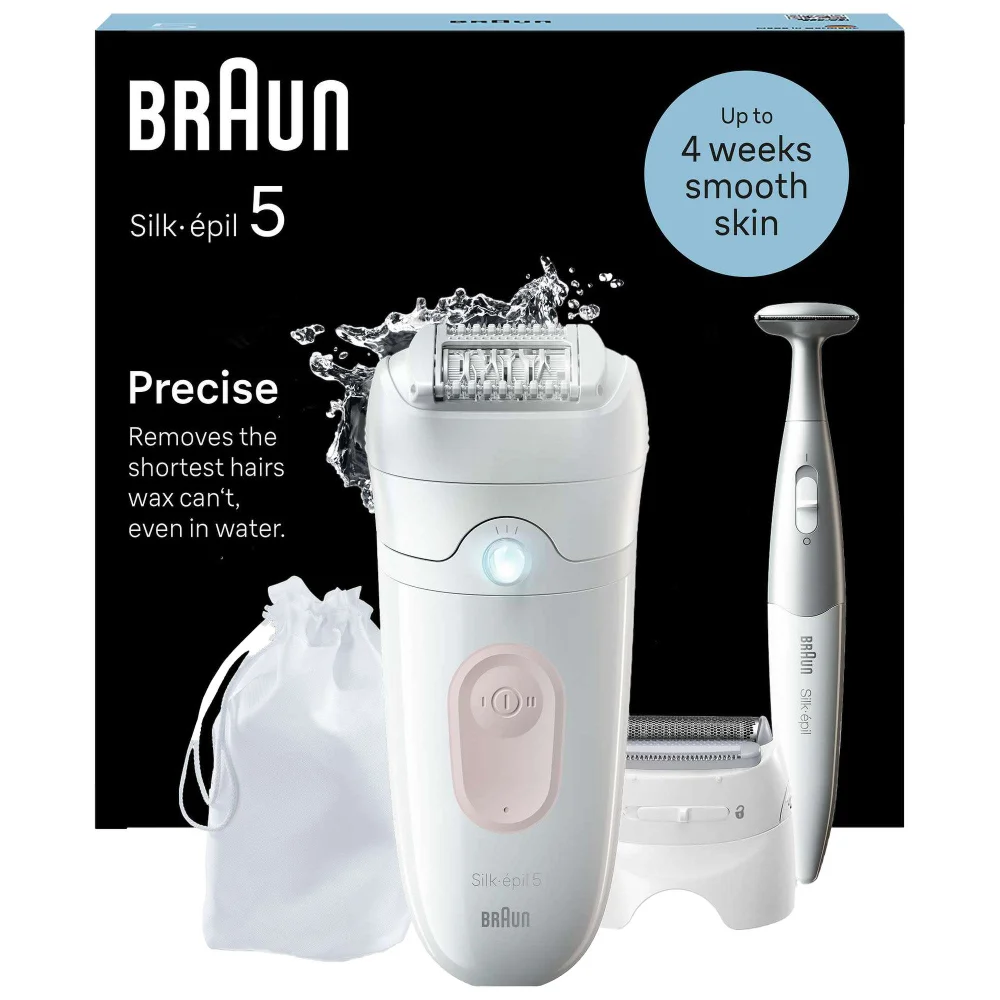 Braun Silk-épil Epilators Series 5 Epilator 5-230 White/Flamingo Image 1