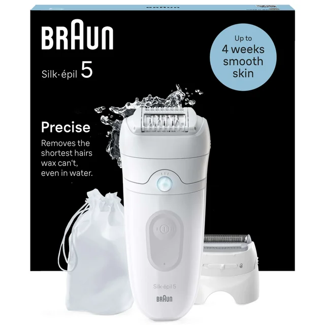 Braun Silk-épil Epilators Series 5 Epilator 5-041 White/Grey