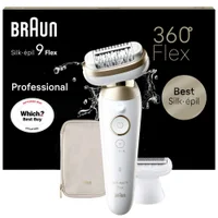 Braun Silk-épil Epilators Series 9 Flex Epilator 9-041 3D White/Gold - undefined undefined