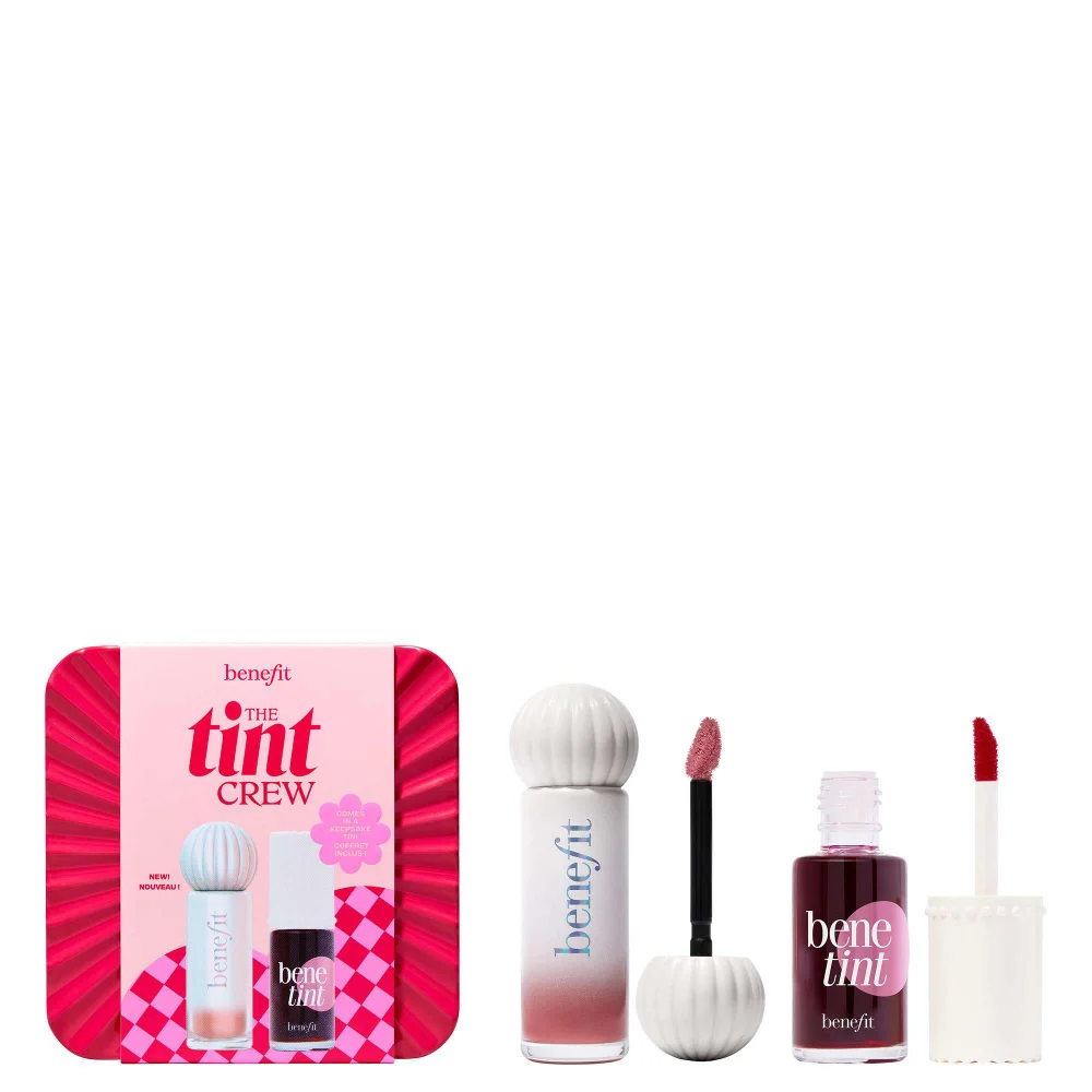 benefit Gifts & Sets The Tint Crew Lip Tint Benetint & Splashtint Duo (Worth £43) Image 1