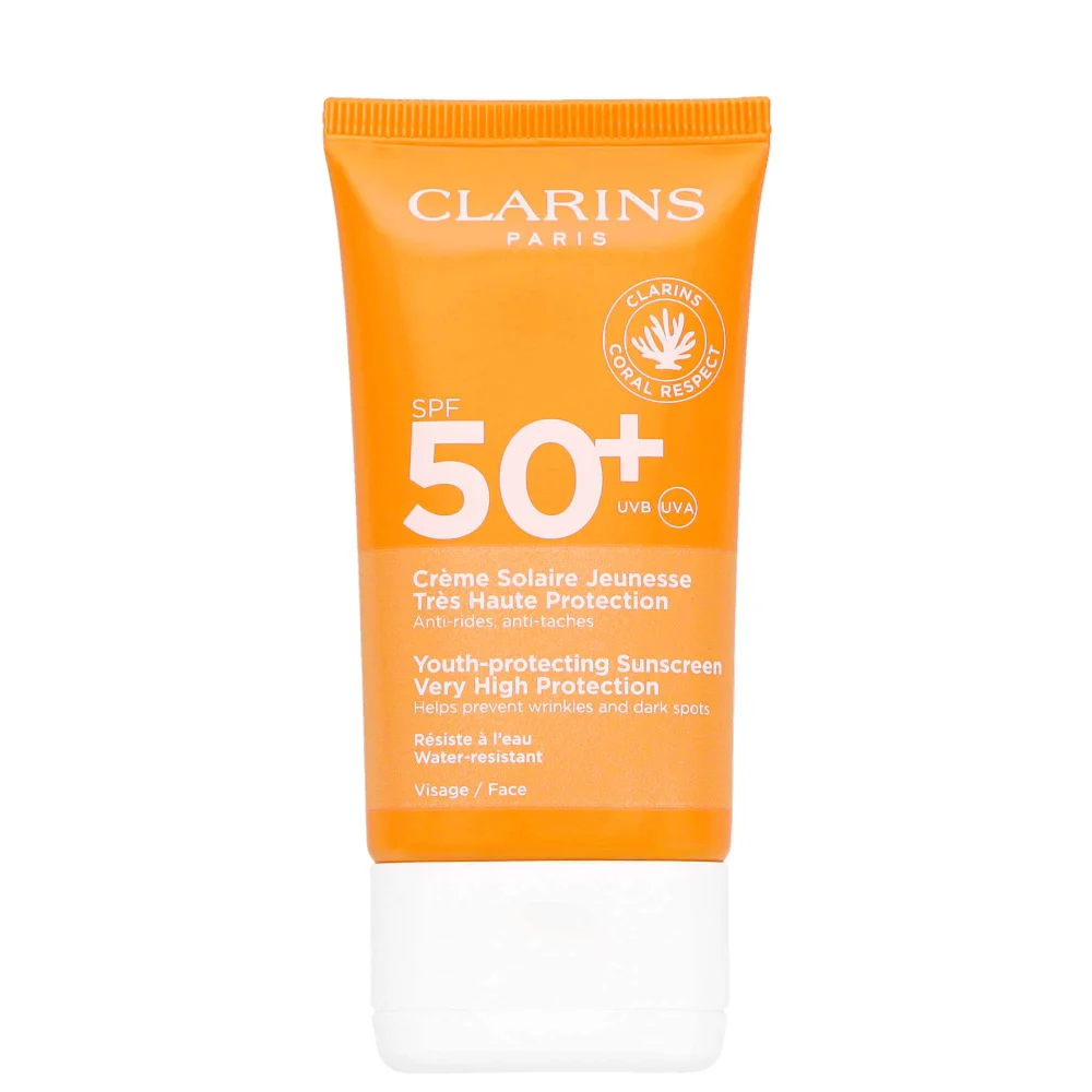 Clarins Sun Care Youth-protecting Sunscreen Very High Protection SPF50+ 50ml Image 1