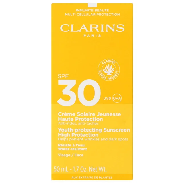 Clarins Youth-protecting Sunscreen High Protection SPF30 50ml
