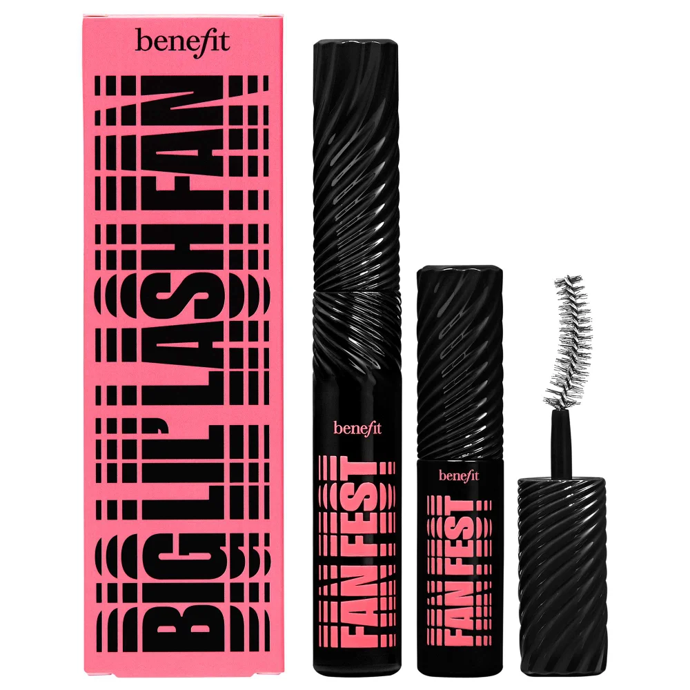benefit Gifts & Sets Big Lil Lash Fan Fanning & Volumising Fan Fest Mascara Duo Set (Worth £42) Image 1