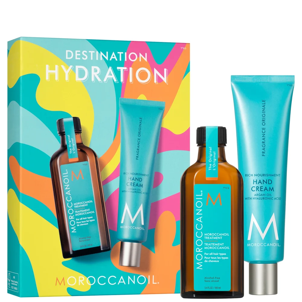 Moroccanoil Gifts & Sets Destination Hydration Original: Treatment 100ml & Free Hand Cream 100ml (Worth £56.45) Image 1