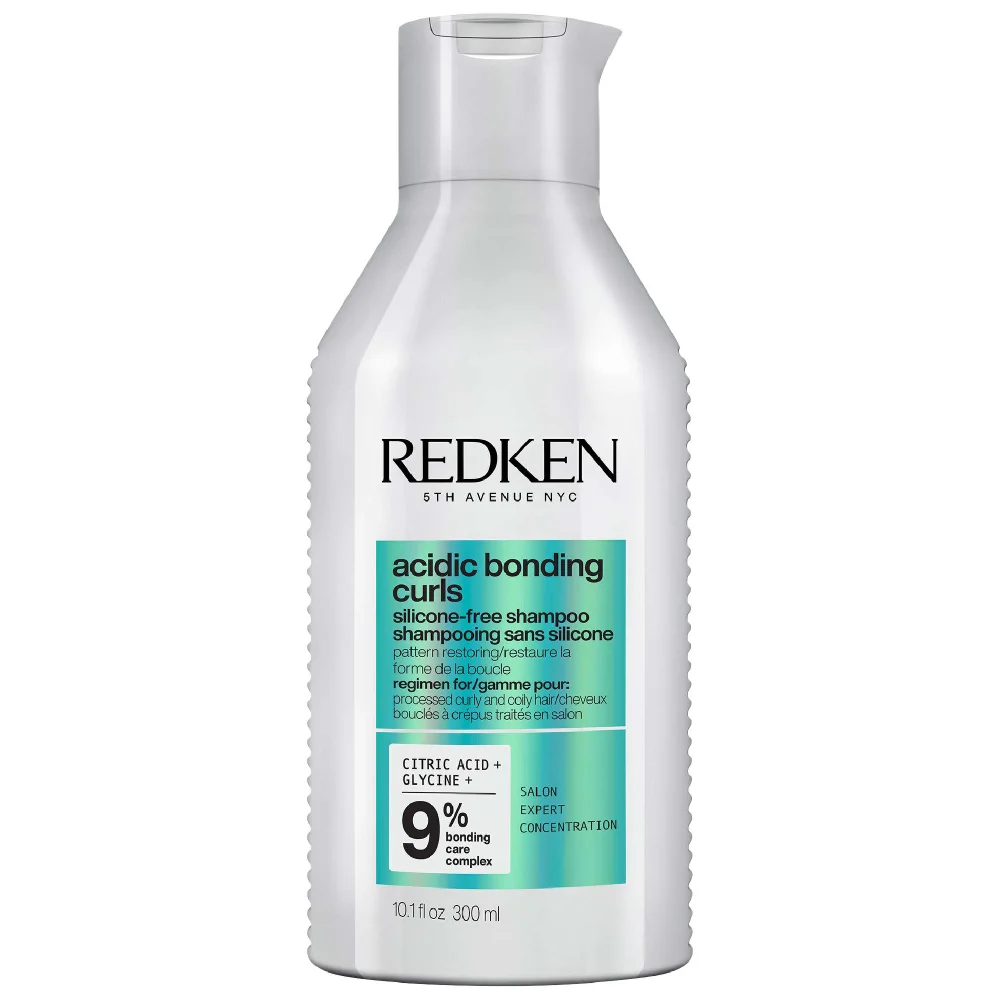 Redken Acidic Bonding Concentrate Curls Silicone-Free Shampoo for Damaged Curls & Coils 300ml Image 1
