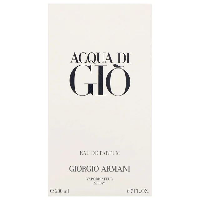 Armani Acqua Di Gio Eau de Parfum Spray 200ml