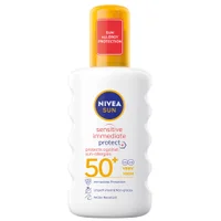 Nivea Sun Care Sensitive Allergy Protect SPF50+ Spray 200ml - undefined undefined