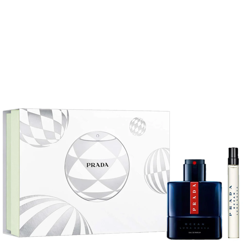 Prada Christmas 2024 Luna Rossa Ocean Eau de Parfum Spray 50ml Gift Set Image 1