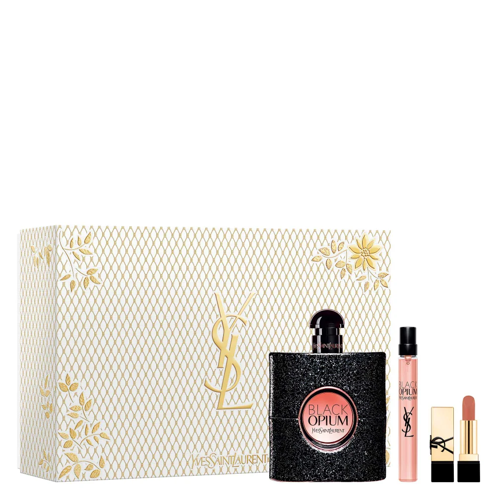 Yves Saint Laurent Black Opium Eau de Parfum Spray 90ml Gift Set Image 1