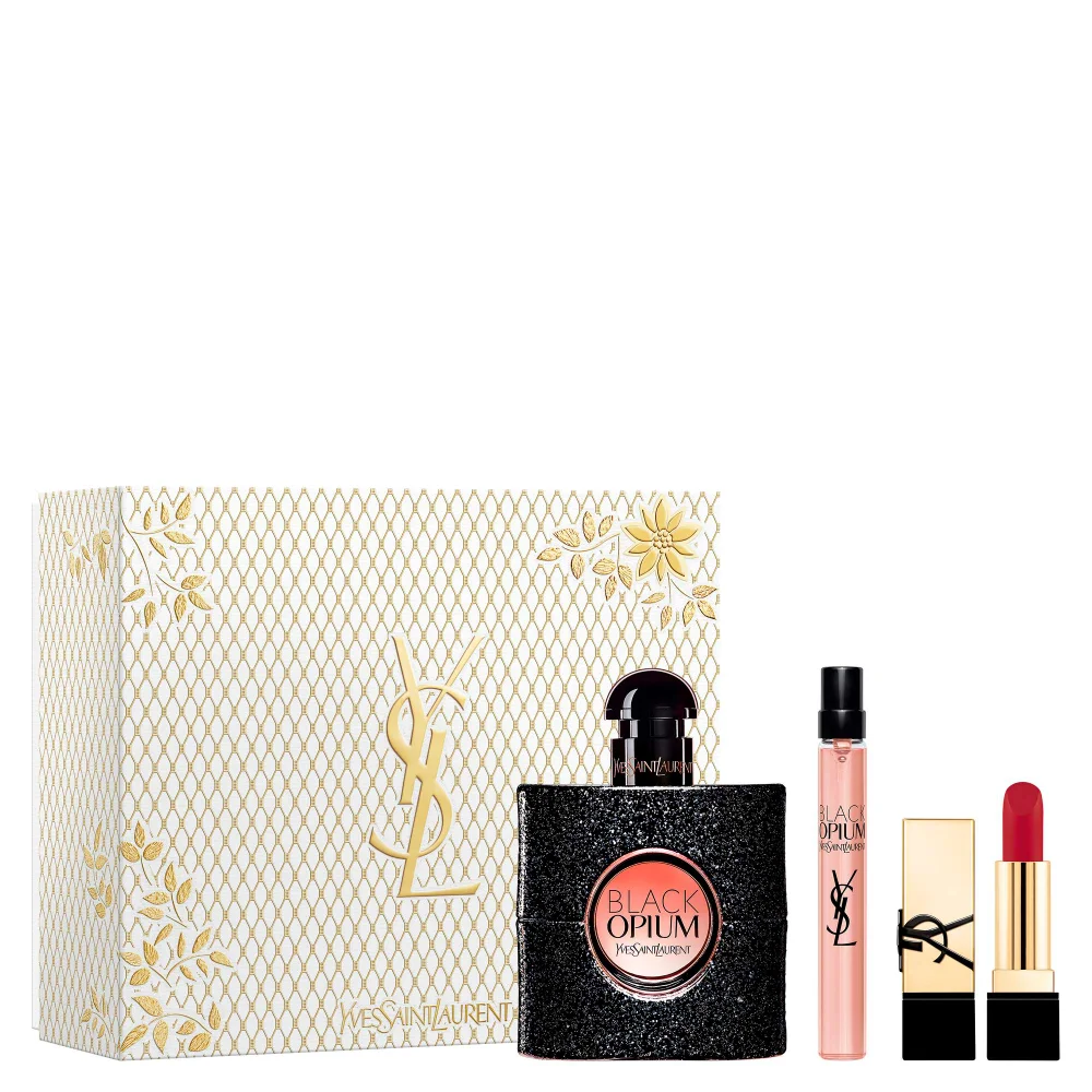 Yves Saint Laurent Christmas 2024 Black Opium Eau de Parfum Spray 50ml Gift Set Image 1