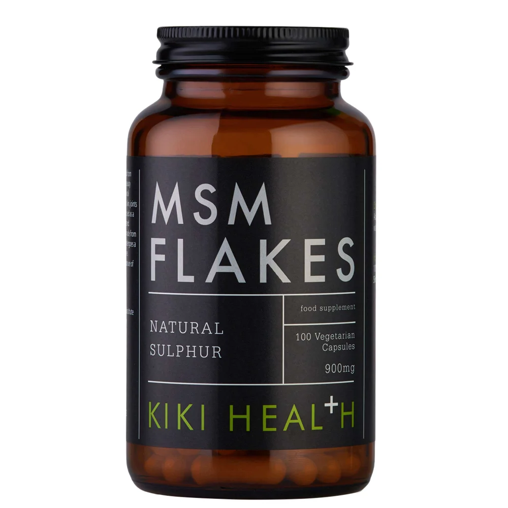 KIKI Health Minerals MSM Flakes 100 Vegicaps Image 1