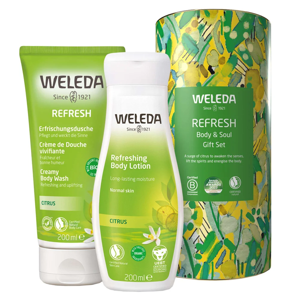 Weleda Christmas 2024 Refresh Body & Soul Gift Set Image 1