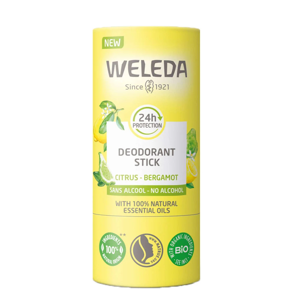 Weleda Body Care Citrus & Bergamot Deodorant Stick 50g Image 1