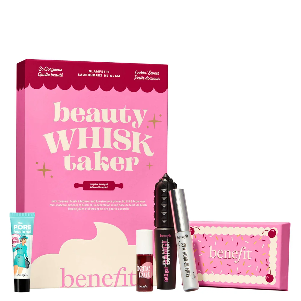 benefit Limited Edition Beauty Whisk Taker Full Face Gift Set (Worth £66.86) Image 1