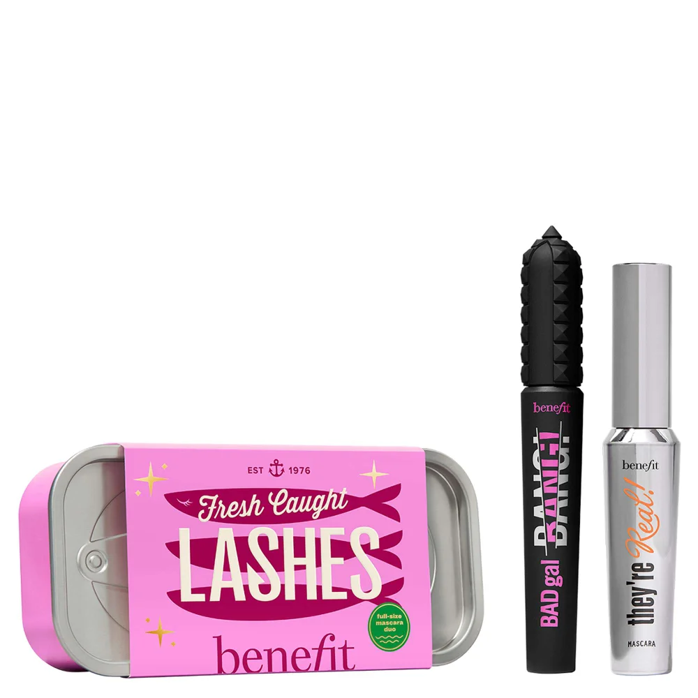 benefit Limited Edition Fresh Caught Lashes Badgal Bang! & They're Real! Mascara Gift Set (Worth £54) Image 1