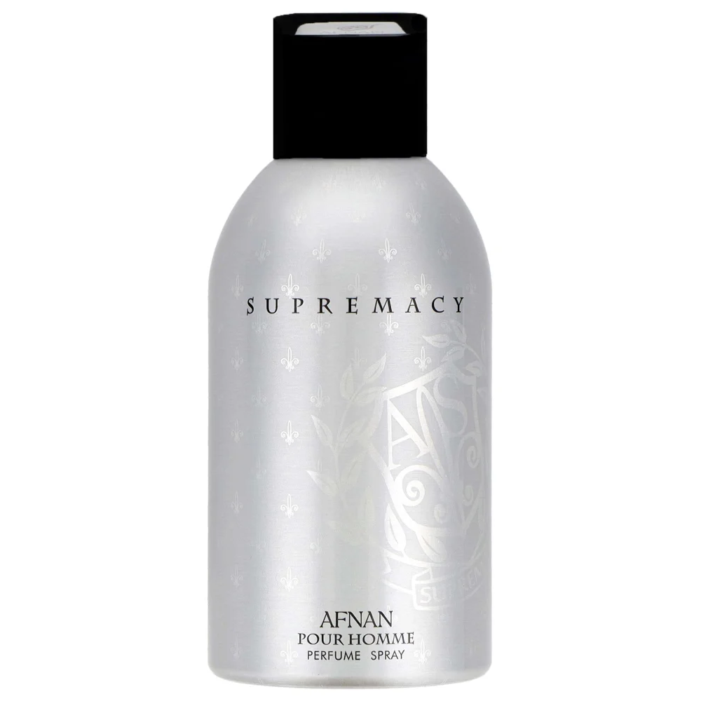Afnan Supremacy Silver Deodorant 250ml Image 1