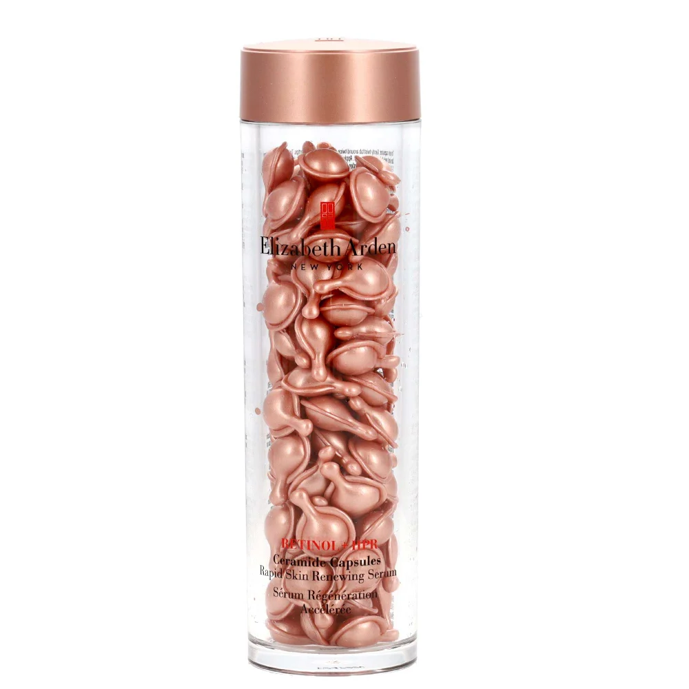 Elizabeth Arden Retinol + HPR Ceramide Capsules Rapid Skin-Renewing Serum 90 Capsules Image 1
