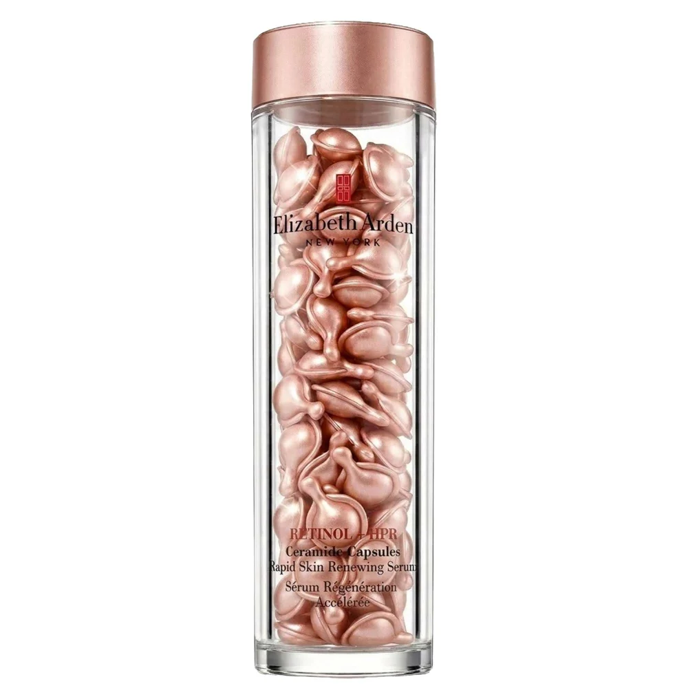 Elizabeth Arden Retinol + HPR Ceramide Capsules Rapid Skin-Renewing Serum 90 Capsules Image 1