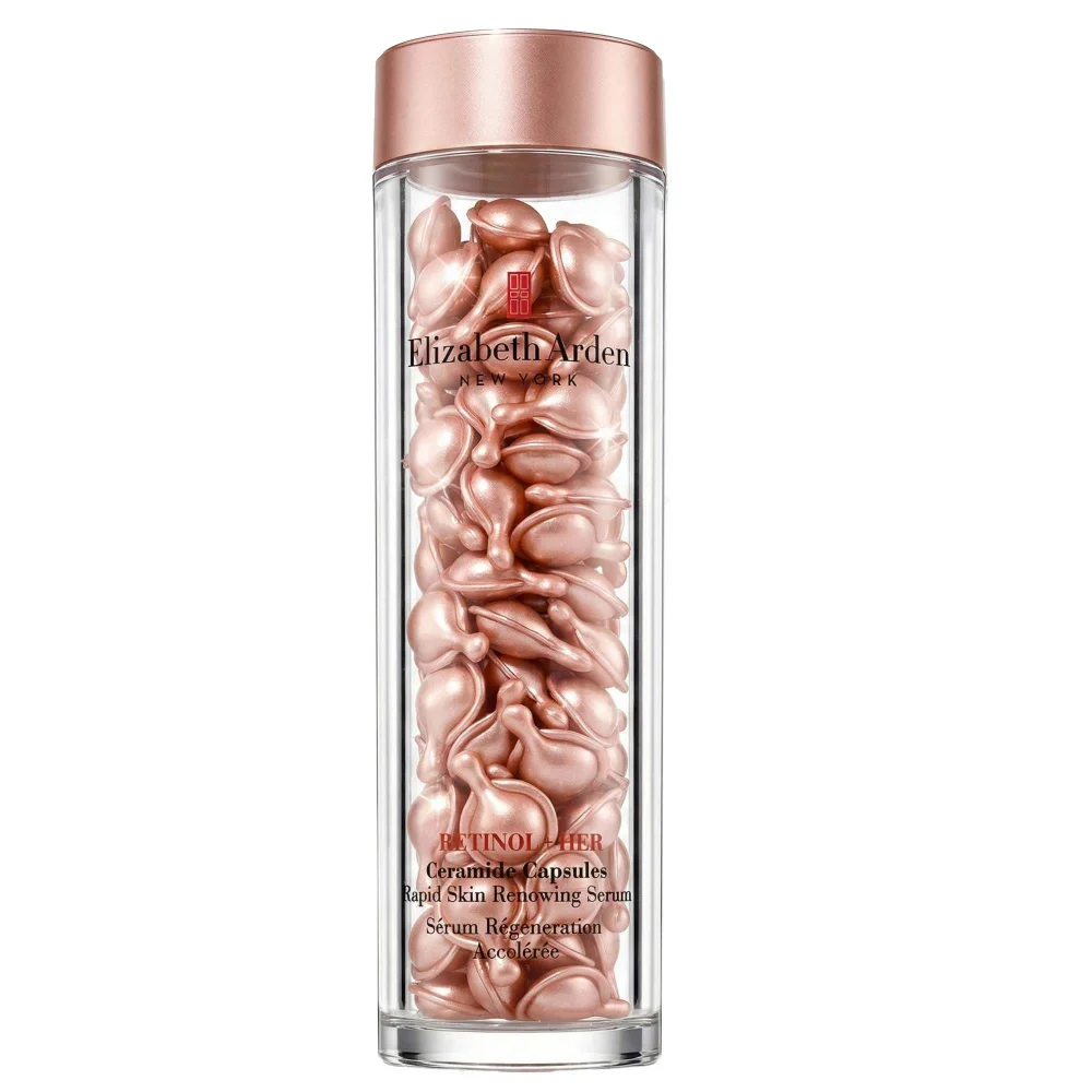 Elizabeth Arden Retinol + HPR Ceramide Capsules Rapid Skin-Renewing Serum 90 Capsules Image 1