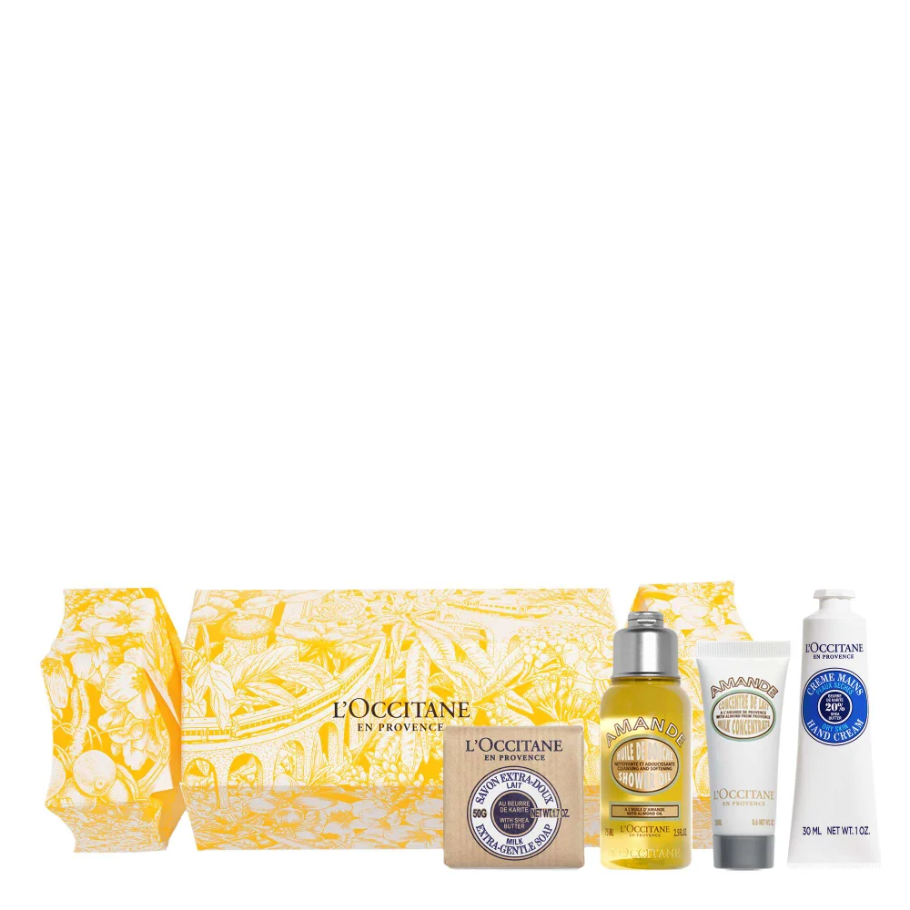 L'OCCITANE Christmas 2024 Delicious Hand & Body Premium Cracker (Worth £26.50) Image 1