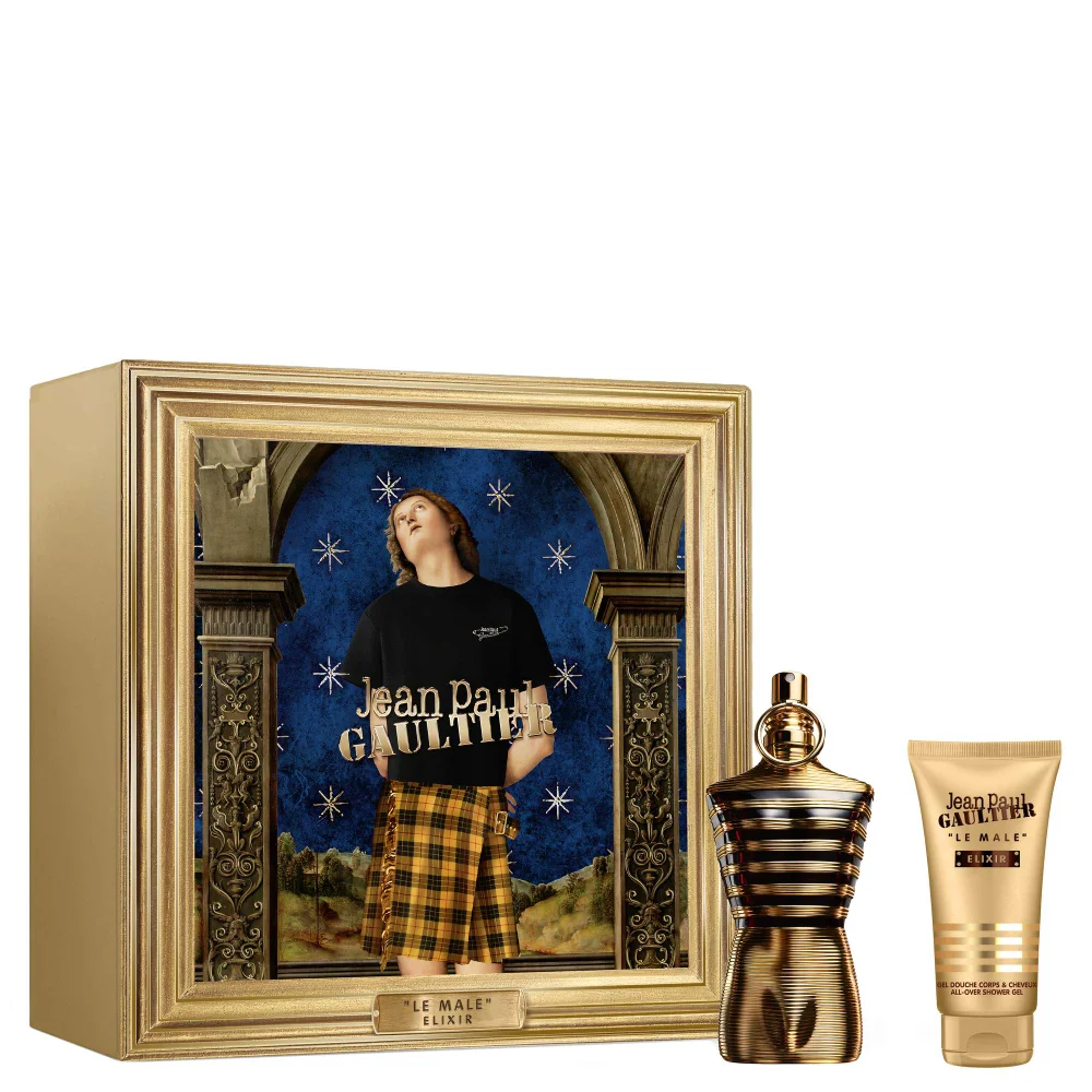 Jean Paul Gaultier Le Male Elixir Le Male Elixir Parfum 75ml Gift Set Image 1
