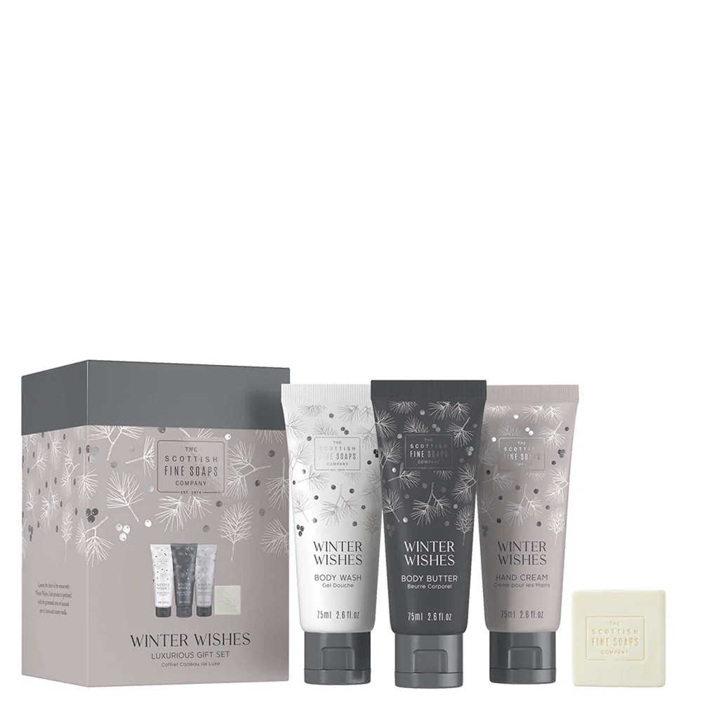 Scottish Fine Soaps Company Winter Wishes Lux Gift Cube Image 1