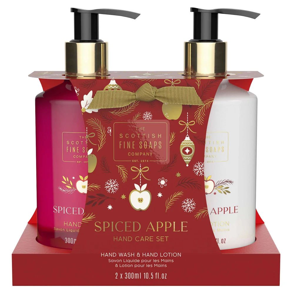 Scottish Fine Soaps Company Spiced Apple Hand Care Set Image 1