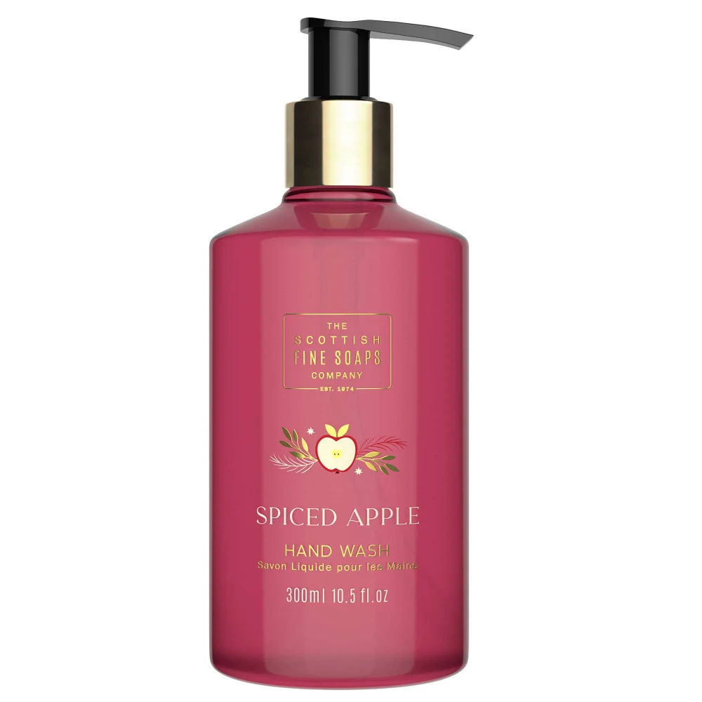 Scottish Fine Soaps Company Spiced Apple Hand Wash 300ml Image 1