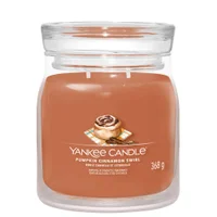 Yankee Candle Signature Jar Candle Medium Pumpkin Cinnamon Swirl 368g - undefined undefined