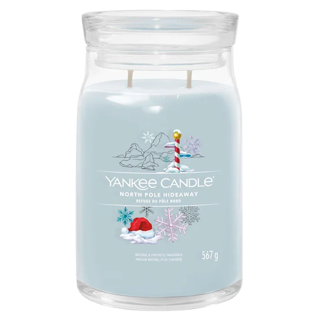 Yankee Candle Signature Jar Candle Large North Pole Hideaway 567g