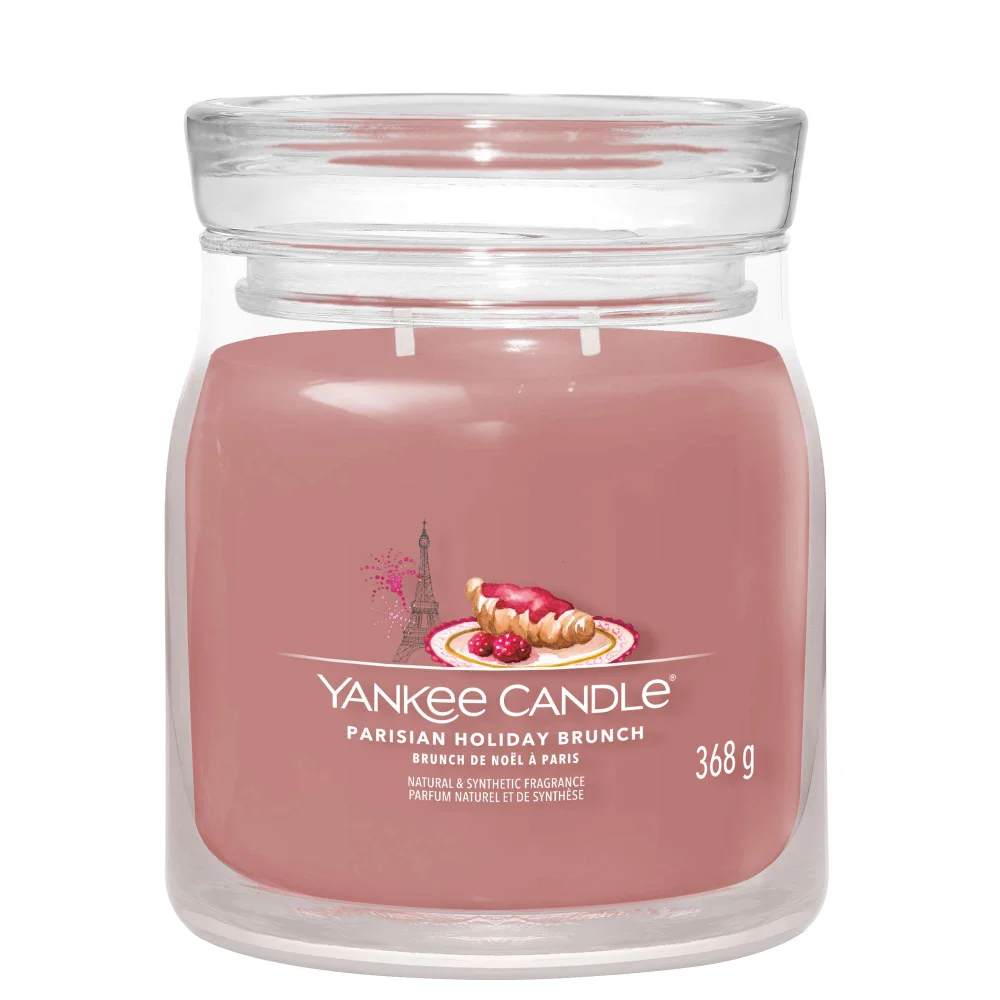 Yankee Candle Signature Jar Candle Medium Parisian Holiday Brunch 368g Image 1