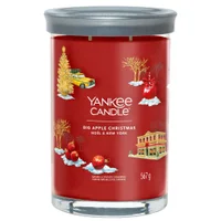 Yankee Candle Signature Jar Candle Large Tumbler Big Apple Christmas 567g - undefined undefined