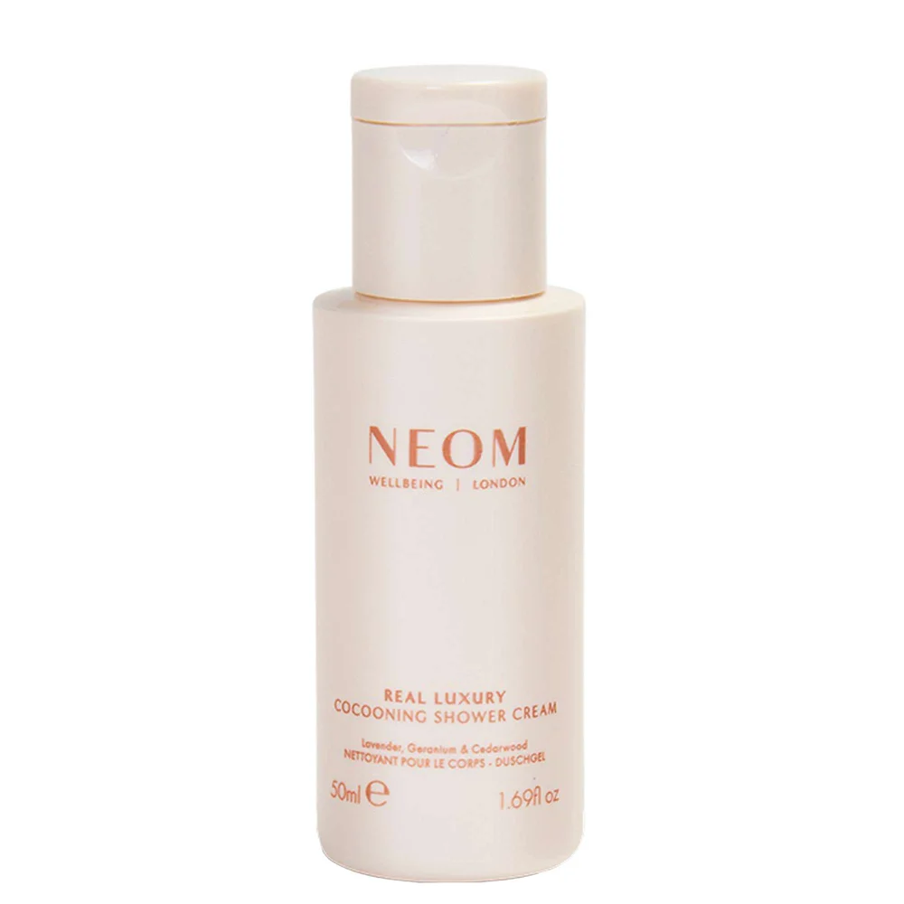 Neom Wellbeing London Scent To De-Stress Real Luxury Cocooning Shower Cream 50ml Image 1