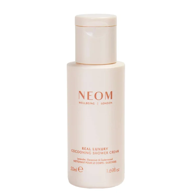 Neom Wellbeing London Scent To De-Stress Real Luxury Cocooning Shower Cream 50ml
