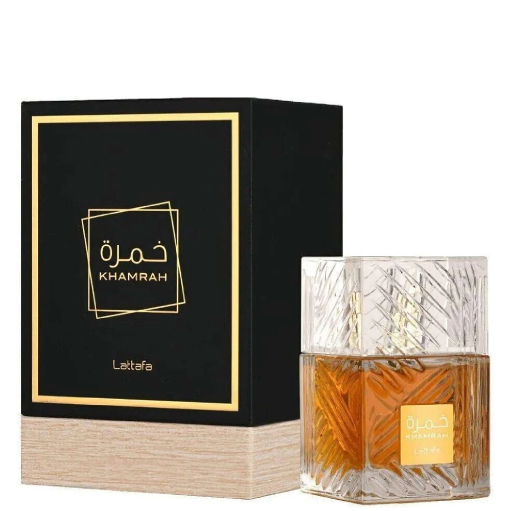 Lattafa Khamrah Eau de Parfum Spray 100ml Image 1
