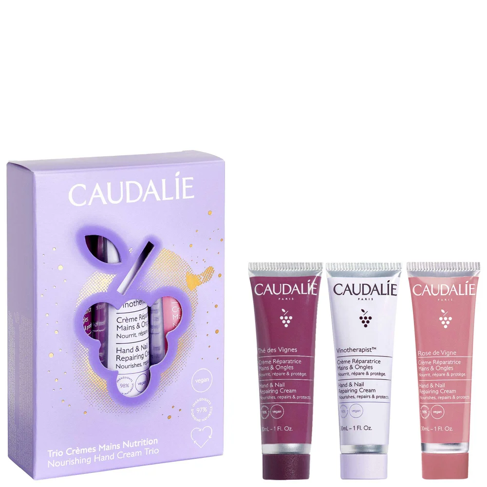 Caudalie Gifts & Sets The Nourishing Hand Cream Trio (Worth £14.40) Image 1