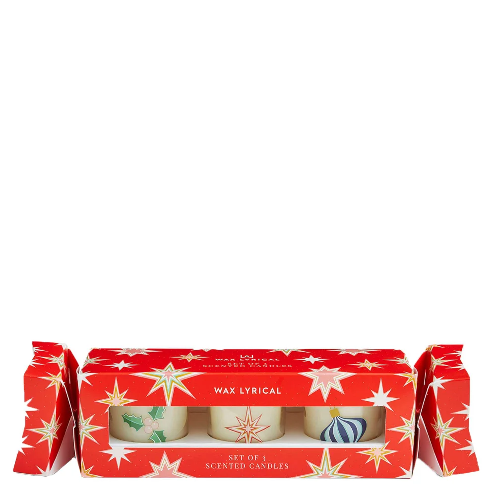 Wax Lyrical Merry & Bright Votive Gift Set Cracker Image 1