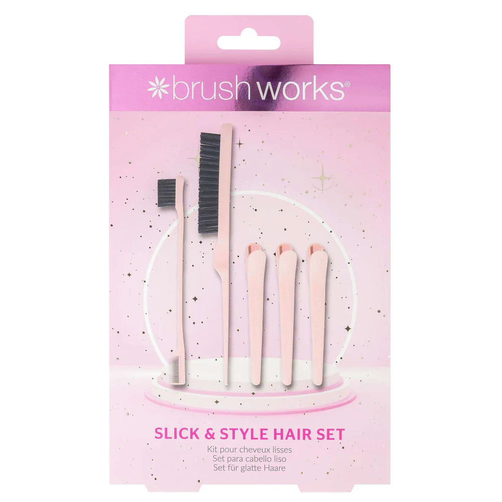 Brushworks Gifts & Sets Slick & Style Hair Set Image 1