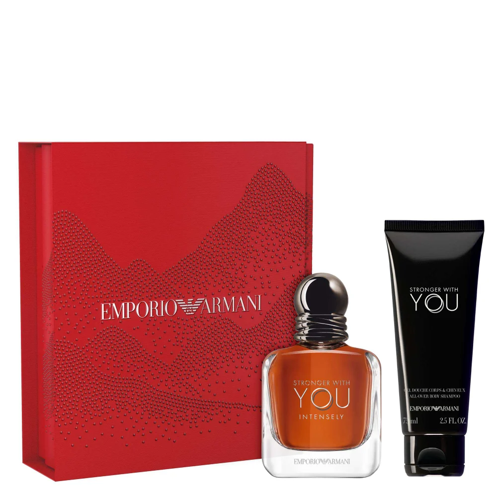 Armani Christmas 2024 Stronger With You Intensely Eau de Parfum Spray 50ml Gift Set Image 1