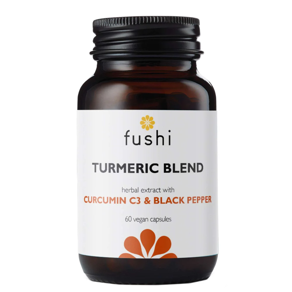 Fushi Herbal & Vitamin Blends Turmeric C3 & Bioperine Extract x 60 Capsules Image 1