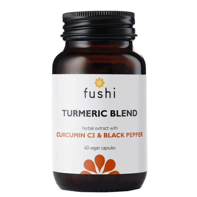 Fushi Herbal & Vitamin Blends Turmeric C3 & Bioperine Extract x 60 Capsules