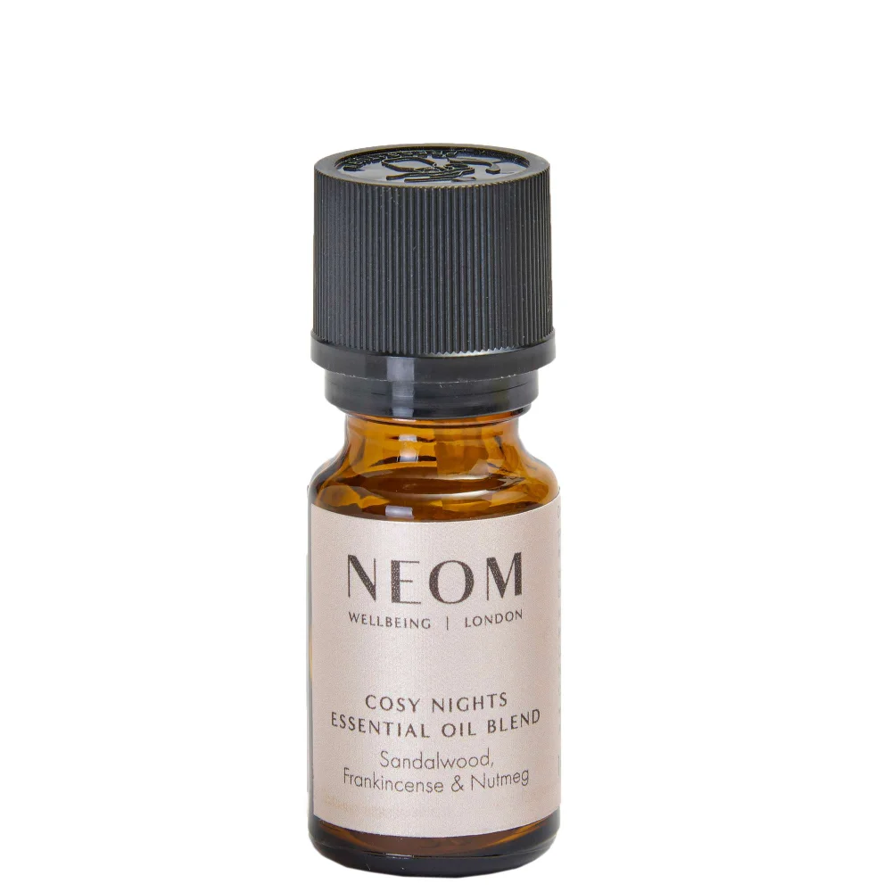 Neom Wellbeing London Christmas 2024 Cosy Nights Essential Oil Blend 10ml Image 1